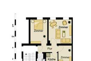 3 Zimmer-Wohnung in der Südstad t von Salzgitter-Bad – Augusta-Friedrichs-Str. 10, 38259 Salzgitter – Vorschaubild 2