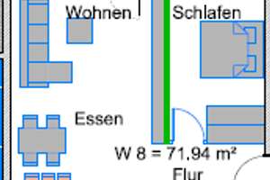 freundlich * hell * großzügig geschnitten - moderne 2-Zimmer-Wohnung mit EBK,  Parkett und Balkon – An der Schalwiese 17, 44789 Südinnenstadt, Bochum – Vorschaubild 14