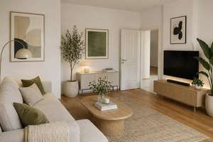 Kapitalanleger aufgepasst! +Quartier Siebengrün + Gohlis+ Top sanierte 2-Raum-Wohnung - EBK, Parkett