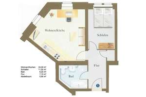 Cotta: Wanne + Parkett – Warthaer Straße 23, 1157 Cotta (Stadtteil), Dresden – Vorschaubild 2