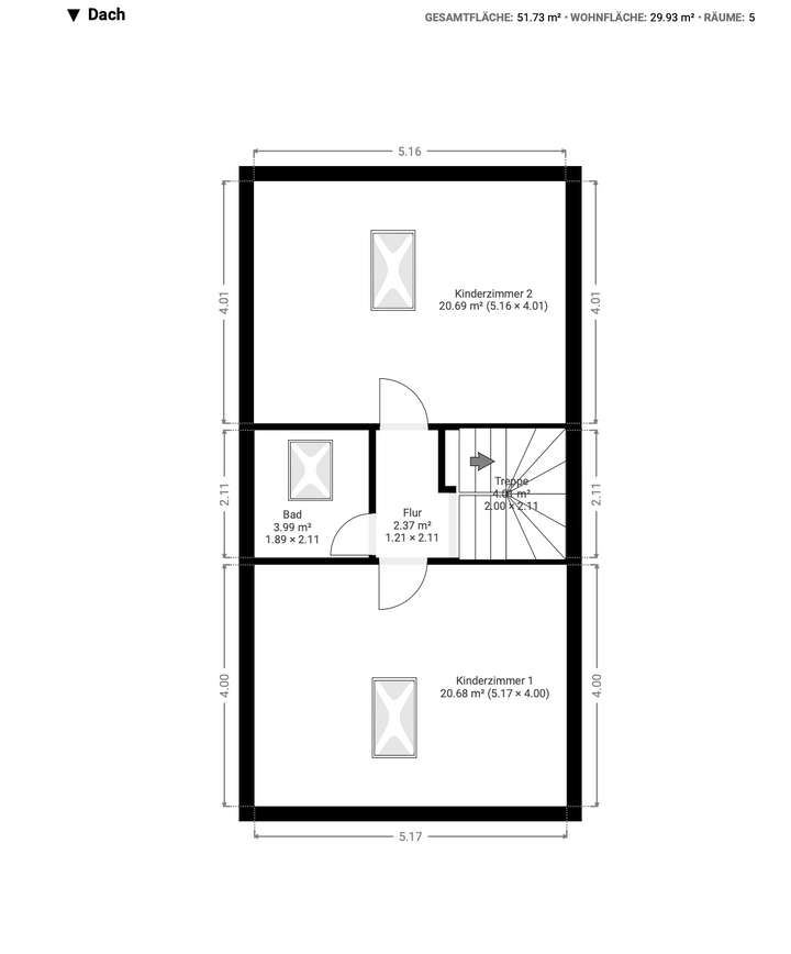 Grundriss DG