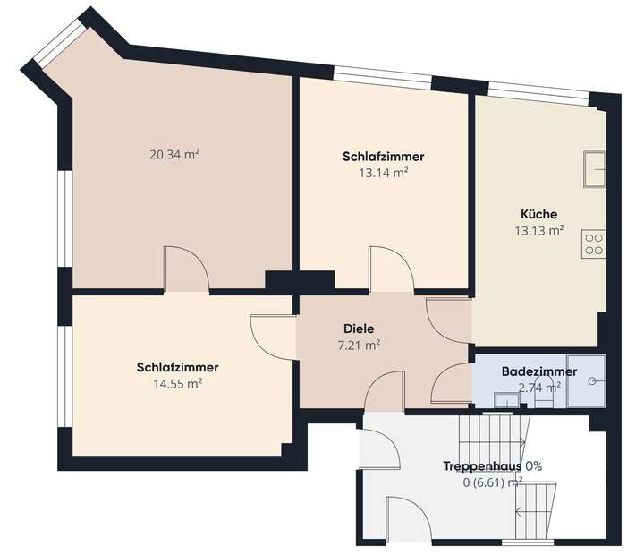 S&P | Grundriss 1. Obergeschos