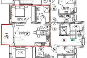 2-Zimmer-Wohnung mit Balkon im 2.OG – Donautalstraße 7/1, 89079 Wiblingen, Ulm – Vorschaubild 3