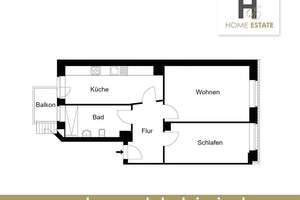 Vermietete Wohnung plus Dachrohling & Provisionsfrei  – Engert Strasse 4, 4179 Lindenau, Leipzig – Vorschaubild 2