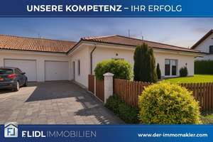 gepflegter Bungalow mit Terrasse u. Garten in Aidenbach – Die vollständige Adresse der Immobilie erhältst du vom Anbieter., 94501 Aidenbach – Vorschaubild 1