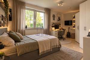Riedberg: Hochwertige 3-Zimmer-Gartenwohnung mit 2 TG-Stellplätzen – 60438 Kalbach-Riedberg, Frankfurt am Main – Vorschaubild 4