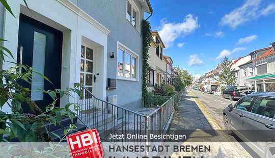 Bild von Schwachhausen – Attraktives Reihenhaus mit Dachterrasse in begehrter Lage