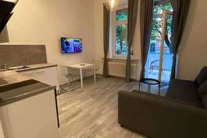 Möbelierte 2-Zimmer-Wohnung mit Internet & Kabelfensehen im Apartmenthaus Rheingau