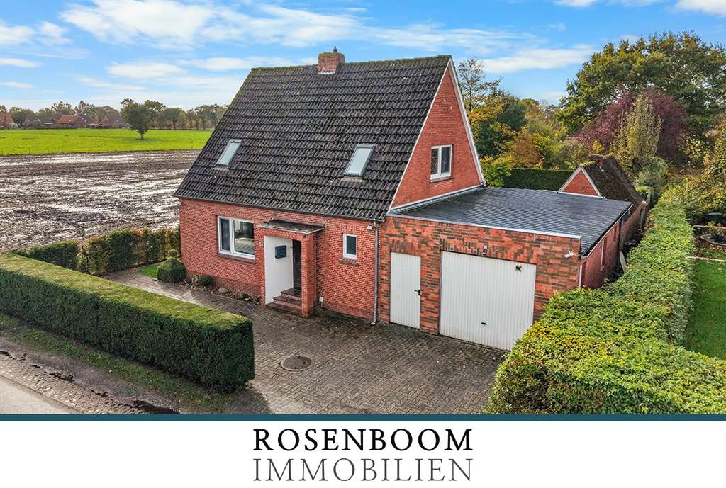 Haxtum: Gemütliches Einfamilienhaus in Feldrandlage!