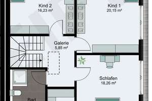 Modernes KFW40-Familienhaus mit Südgarten & Einbauküche - bezugsfertig ab Sep 2026 – Hurlacher str 28a, 86853 Langerringen – Vorschaubild 27