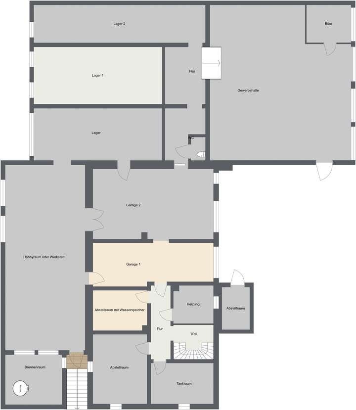 Grundriss Untergeschoss