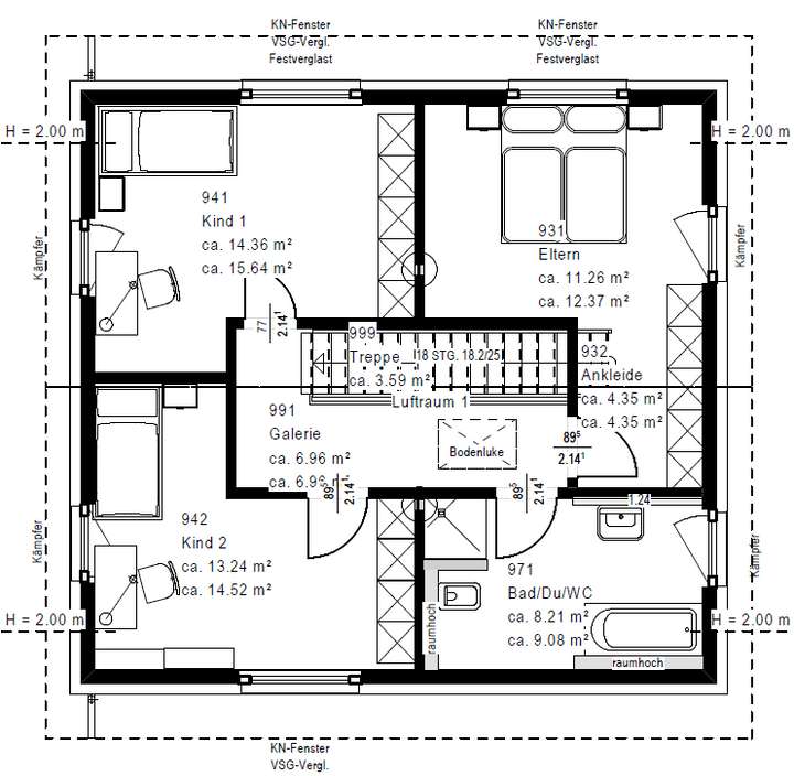 Kick Off 22_Grundriss DG