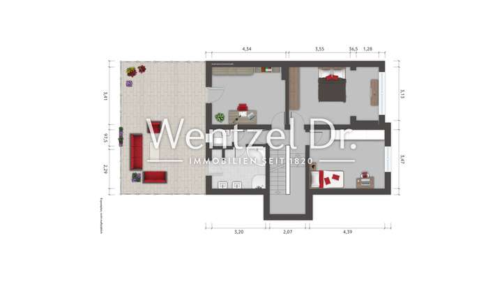 Grundriss Obergeschoss