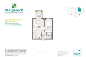 antaris Immobilien GmbH **Moderne 2-Raum-Wohnung am Steigereck – kompakt & komfortabel** – Die vollständige Adresse der Immobilie erhältst du vom Anbieter., 99096 Löbervorstadt, Erfurt – Vorschaubild 8