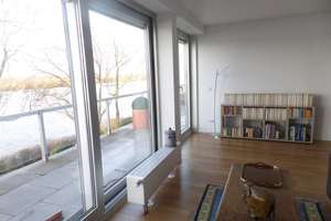 Penthouse Erste Rheinlage, möbliert auf Zeit – Die vollständige Adresse der Immobilie erhältst du vom Anbieter., 40489 Wittlaer, Düsseldorf – Vorschaubild 4
