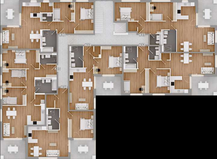 Geschossübersicht 3.OG