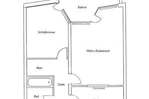 Eine Schönheit zum Wachküssen! 2 Zi.-Wohnung in gepflegter Nachbarschaft! – Die vollständige Adresse der Immobilie erhältst du vom Anbieter., 40474 Stockum, Düsseldorf – Vorschaubild 9