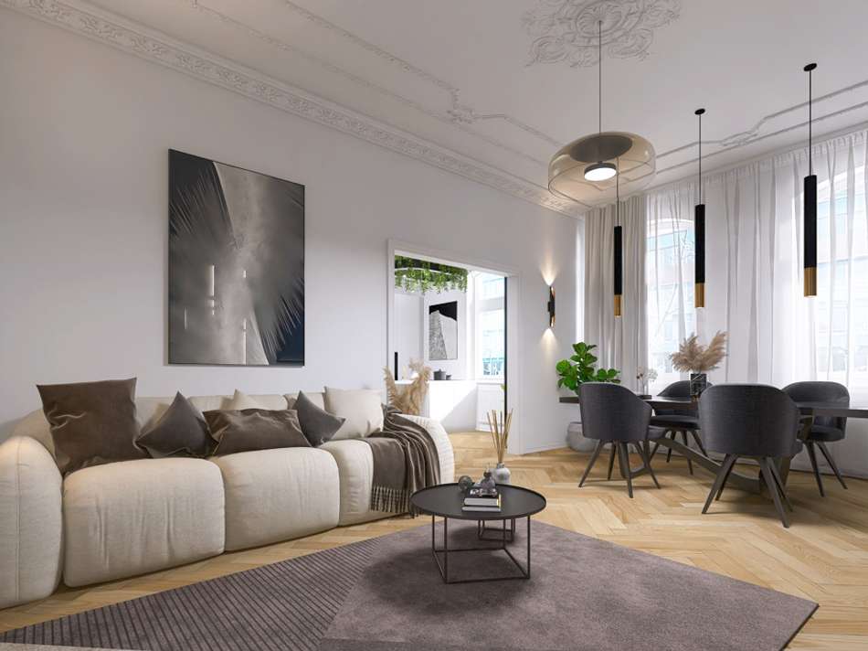 Visualisiert - Wohnzimmer
