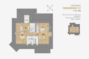 Traumwohnung mit 2 Etagen in Blasewitz – Die vollständige Adresse der Immobilie erhältst du vom Anbieter., 1277 Blasewitz (Stadtteil), Dresden – Vorschaubild 6