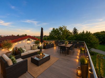 Traum 2-3 Familienhaus + 1645m² Grundstück + 34m² Dachterrasse in Hebertshausen