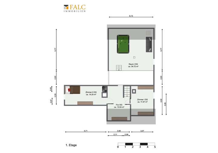 Grundriss Dachgeschoss