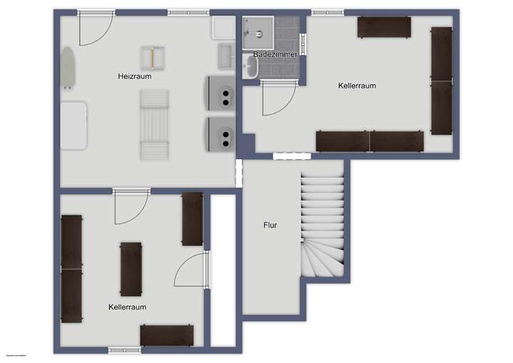 Kellergeschoss Hauptgebäude