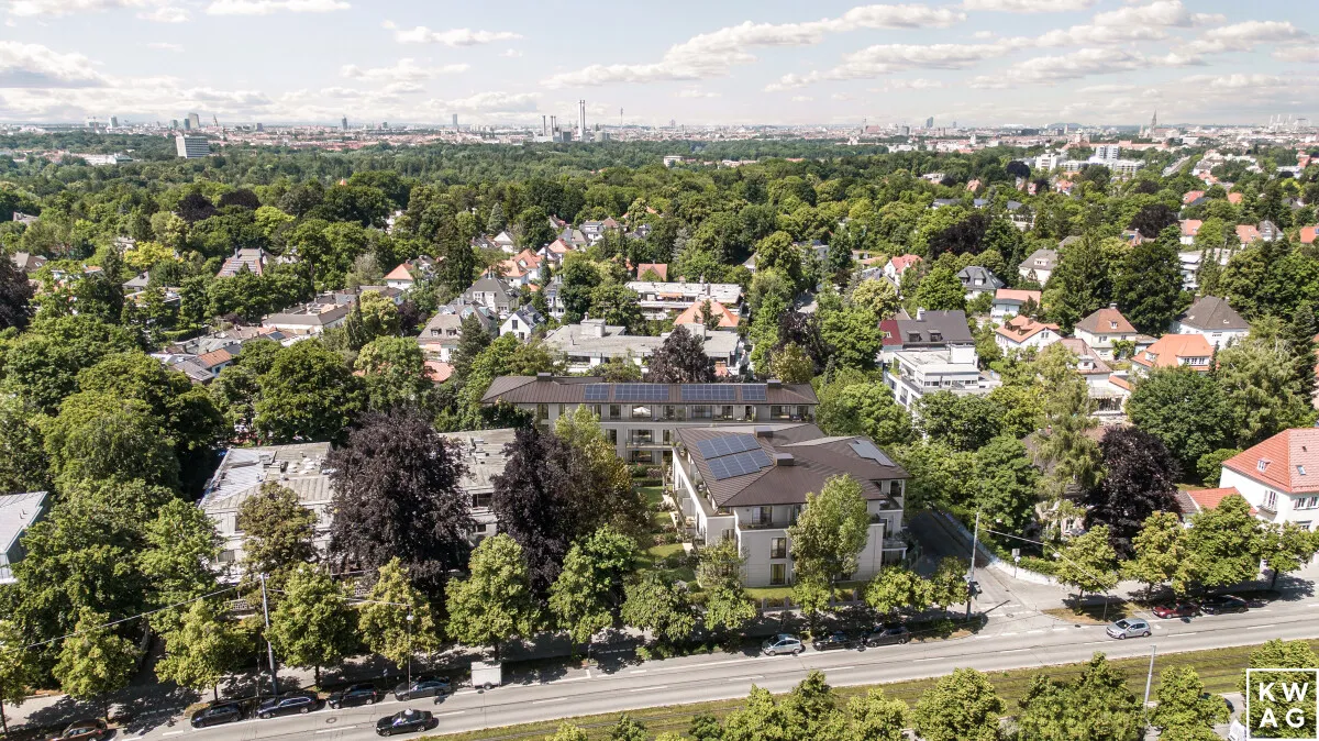 3-Zimmer-Neubau mit zwei Dachterrassen in Harlaching