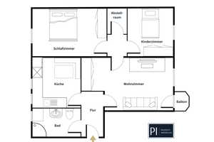 Solide 3 Zimmer Wohnung mit Einbauküche und Balkon – München – Vorschaubild 16