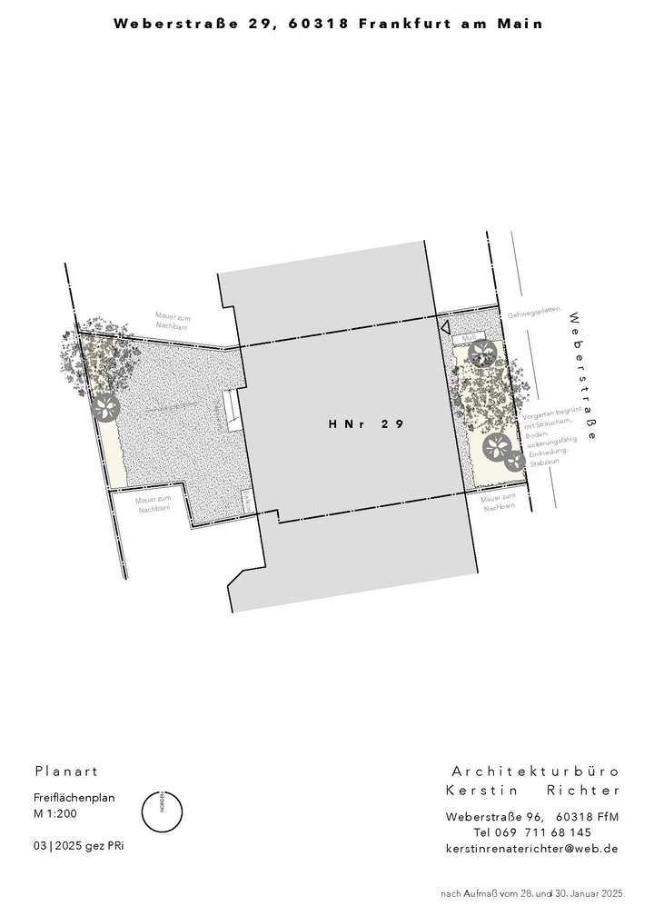Freiflächenplan