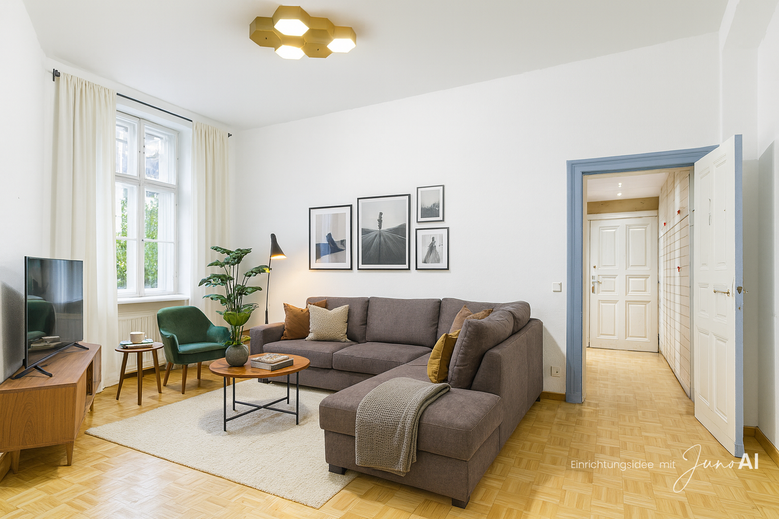 Sehr ruhige und freie 2-Zi.-Wohnung im Herzen von Kreuzberg–historischer Charme trifft urbanes Leben, Berlin – Bild 1