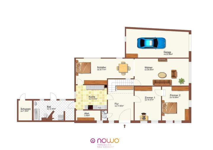 Grundriss Erdgeschoss