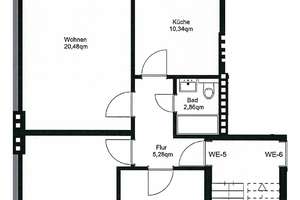 Moderne 3-Zimmer-Wohnung in Top Lage – Friedrich-Ebert-Straße 70, 48153 Schützenhof, Münster – Vorschaubild 6