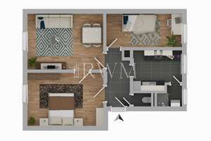 Gut geschnittene 3-Zimmer-Wohnung  – Solide Kapitalanlage für Einsteiger – Die vollständige Adresse der Immobilie erhältst du vom Anbieter., 70376 Hallschlag, Stuttgart – Vorschaubild 9