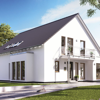 SOLUTION 230 V3 – Helles, modernes Mehrgenerationenhaus mit Übereck-Panoramaerker