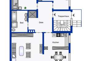 Ruhige 3,5 -Zimmer-Wohnung in Auringen  – Die vollständige Adresse der Immobilie erhältst du vom Anbieter., 65207 Auringen, Wiesbaden – Vorschaubild 9