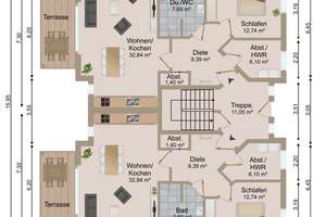 KfW-40-Neubau | Exklusive Eigentumswohnungen | Wärmepumpe | PV-Anlage | Stellplatz – Die vollständige Adresse der Immobilie erhältst du vom Anbieter., 32130 Enger – Vorschaubild 3