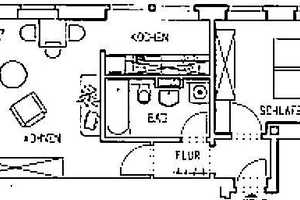 Frei ab 1.8.25 - EBK inklusive / offene Küche /  / Bad mit Wanne / 2. OG !! – Hans-Sachs-Straße 38, 9126 Chemnitz – Vorschaubild 10