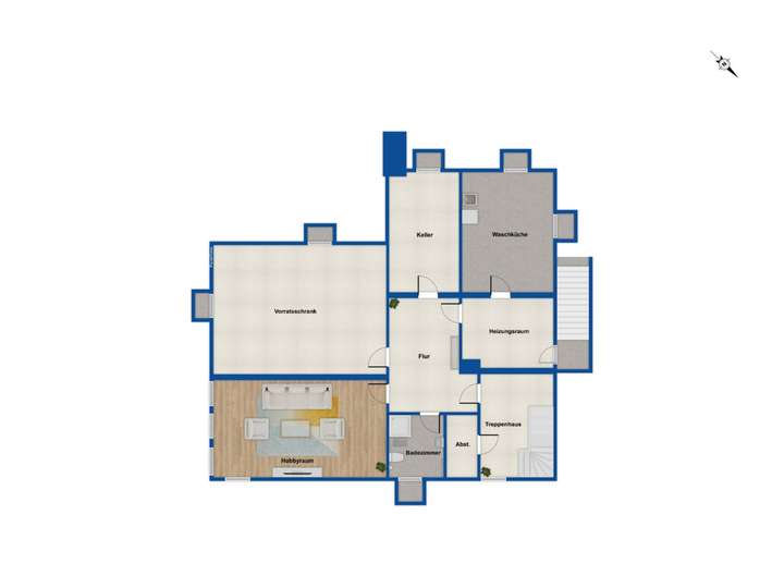 Grundriss Kellergeschoss