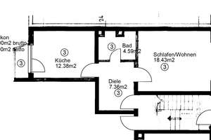 Attraktive 1-Zimmer-Wohnung mit Balkon in lebendigem Wohnumfeld! – Die vollständige Adresse der Immobilie erhältst du vom Anbieter., 68199 Neckarau, Mannheim – Vorschaubild 9