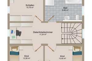 Tolles Energieeffizienzhaus (A+/BJ 2022) mit ca. 143qm Wfl. und 5 Räumen – Semoyer Weg 3, 6796 Anhalt-Bitterfeld (Kreis) – Vorschaubild 3