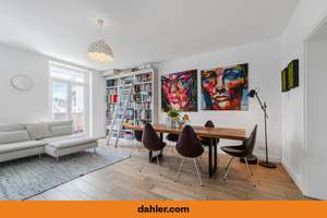 Stilvoll modernisierte 4-Zimmer-Wohnung in begehrter Lage von Düsseldorf-Pempelfort