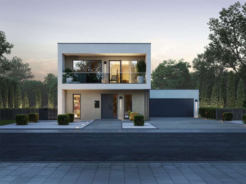 Immobilie in Pfaffenhofen an der Glonn - DER KUBUS IST MEHR ALS EIN STIL – ER IST EINE HALTUNG! INKLUSIVE BAUPLATZ! - Bild 1