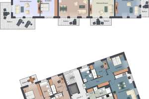Attraktive 3-Zimmer-Obergeschosswohnung mit ~ 6 qm Balkon – Die vollständige Adresse der Immobilie erhältst du vom Anbieter., 81375 Neuhadern, München – Vorschaubild 3