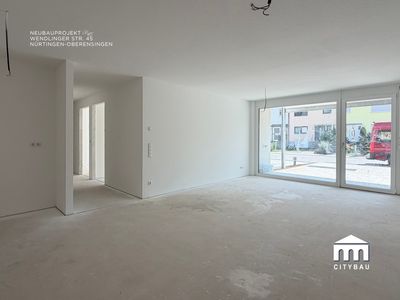 3-Zimmer Neubau EG-Wohnung mit Garten | Bald fertiggestellt | Erstbezug