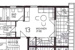 Attraktive 2-Zimmer-Maisonette-Wohnung mit Dachterrasse in ruhiger Lage  – Alte Dorfstrasse 77, 70599 Birkach-Süd, Stuttgart – Vorschaubild 2
