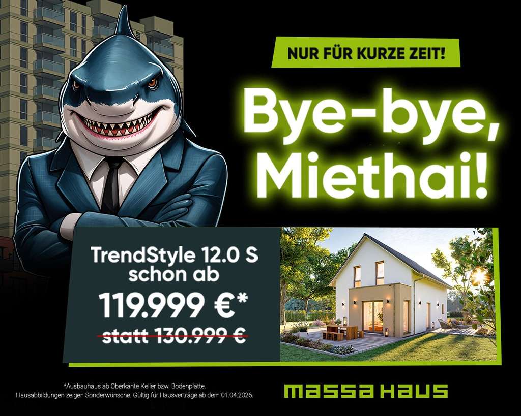 Immobilie in Woppenroth - Baue dein Ausbauhaus selbst aus! Mit dem Rohbau von Massa maximal sparen!!!! - Bild 0