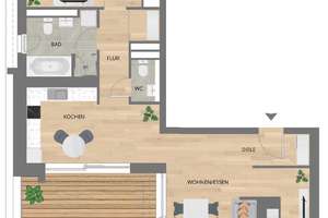 Erstbezug Viktoriaviertel, 2-Zi Penthouse – Augustastraße 10, 65189 Südost, Wiesbaden – Vorschaubild 13