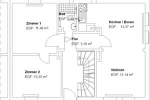 3 ZKB mit offener Küche am Philippinenhof! – Im Kampe 15, 34127 Philippinenhof, Kassel – Vorschaubild 2