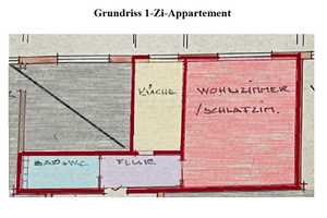 Helles, sehr ruhiges, 1-Zimmer Appartement mit sep. Wohnküche und Bad nähe U3 St. Martinsplatz – Feldmochingerstraße 41a, 80993 München – Vorschaubild 5