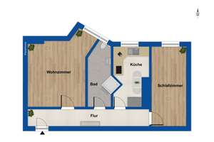 Prenzlauerberg: Sonnige 2-Zimmer-Altbauwohnung im Helmholtzkiez - keine Sperrfrist – Die vollständige Adresse der Immobilie erhältst du vom Anbieter., 10439 Prenzlauer Berg, Berlin – Vorschaubild 10